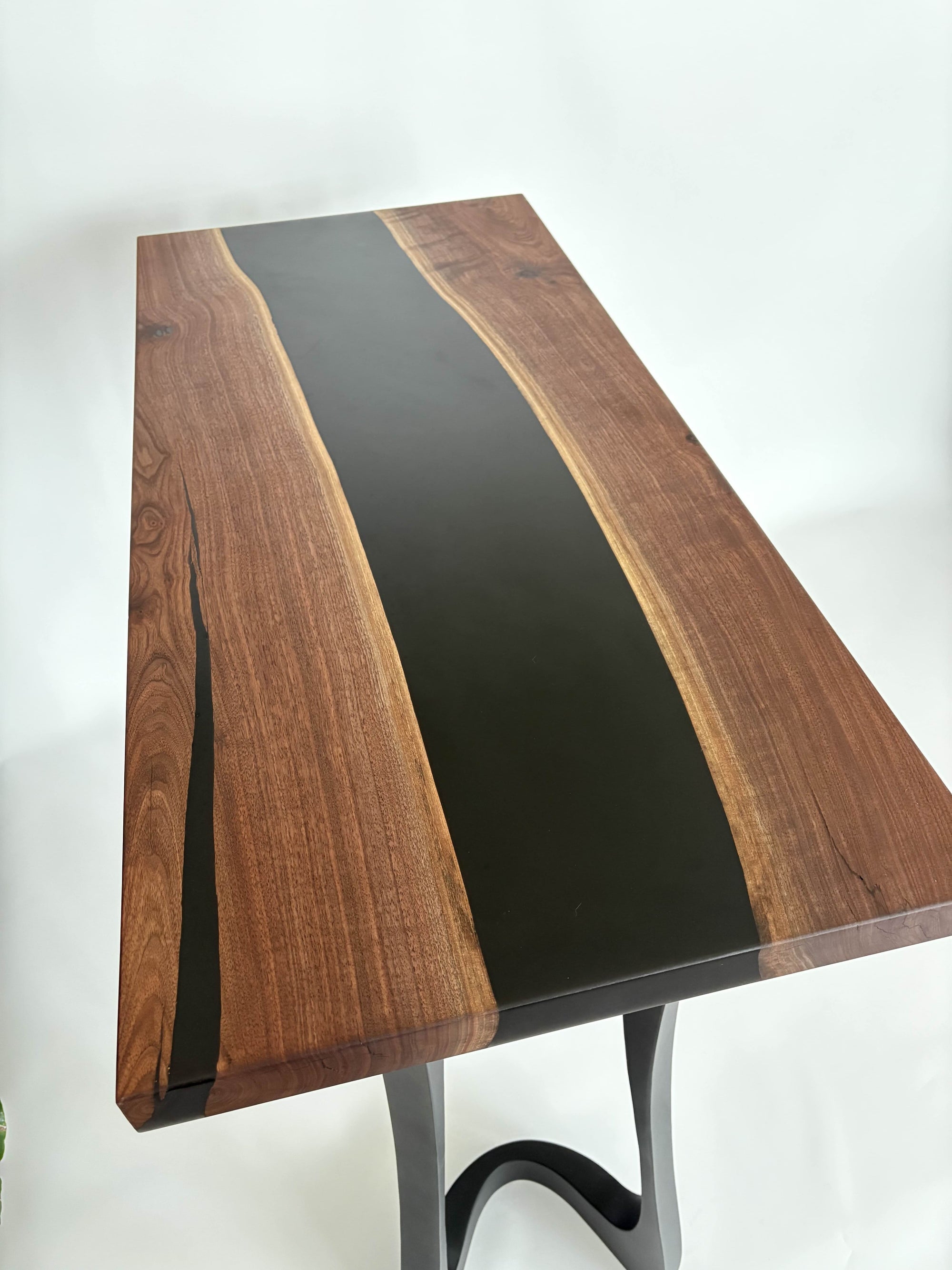 Cosmic Walnut Void Table