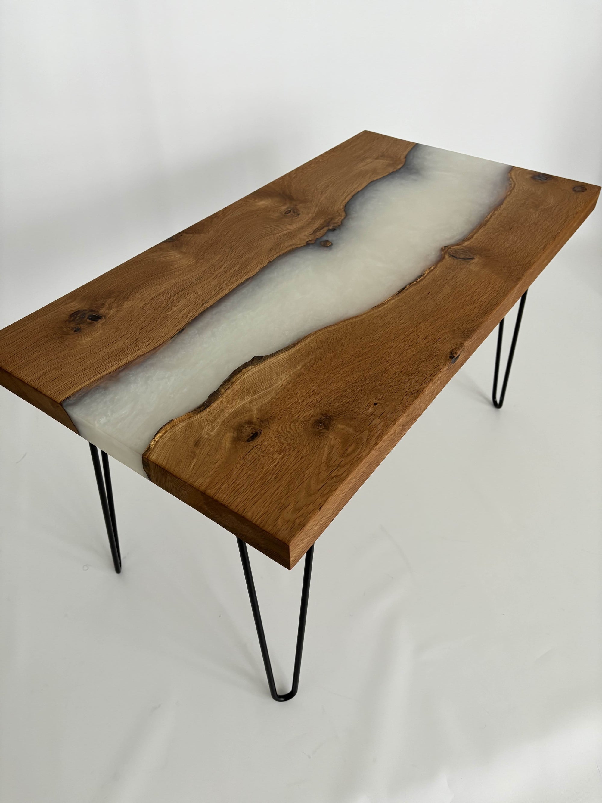 Luminescent Oak Whisper Table